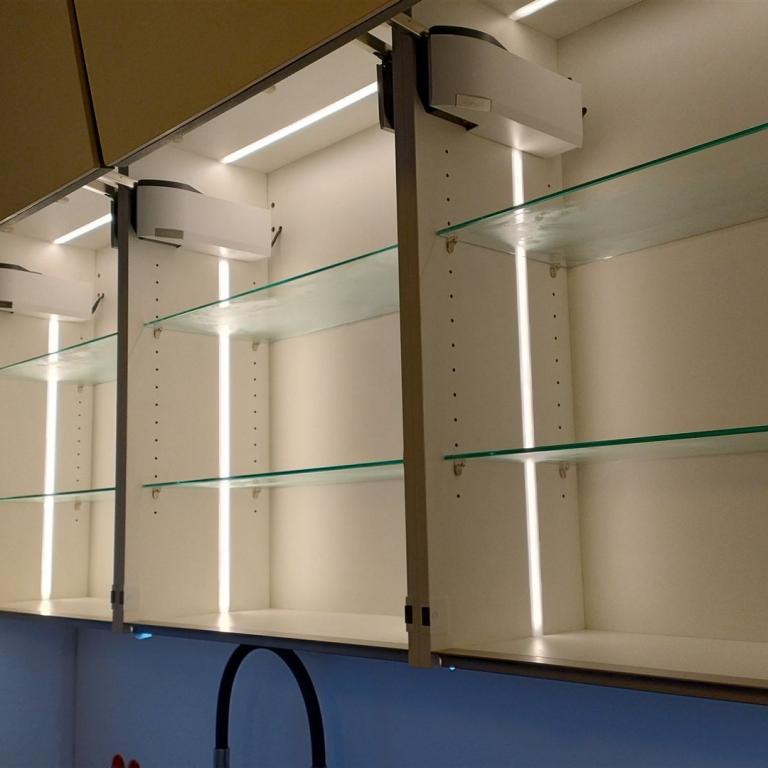 Licht im Schrank
